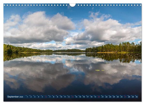 Produktbild: Suomi &ndash; Finnland (Wandkalender 2026 DIN A3 quer), CALVENDO Monatskalender