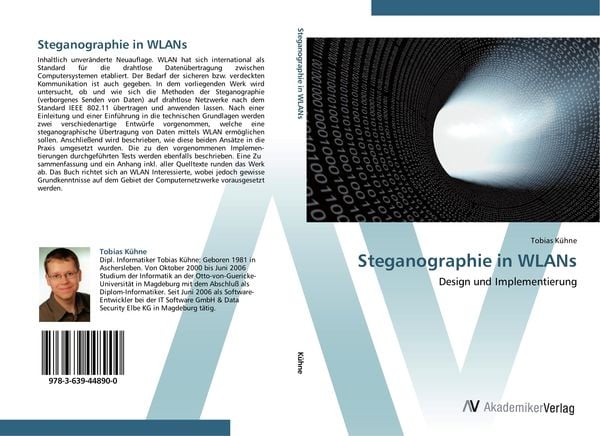 Produktbild: Steganographie in WLANs