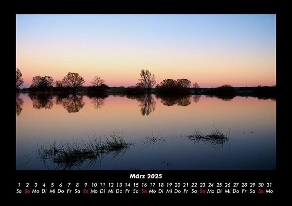 Produktbild: Seeblick 2025 Fotokalender DIN A3