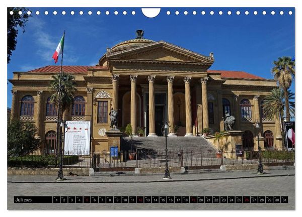 Produktbild: Palermo - Impressionen (Wandkalender 2026 DIN A4 quer), CALVENDO Monatskalender