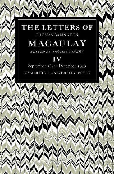 Produktbild: The Letters of Thomas Babington Macaulay
