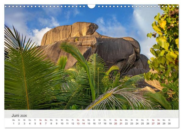 Produktbild: Seychellen - Trauminseln im Indischen Ozean (Wandkalender 2026 DIN A3 quer), CALVENDO Monatskalender