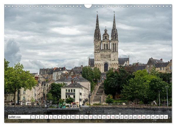 Produktbild: Le long de la Loire (Calendrier mural 2026 DIN A3 vertical), CALVENDO calendrier mensuel