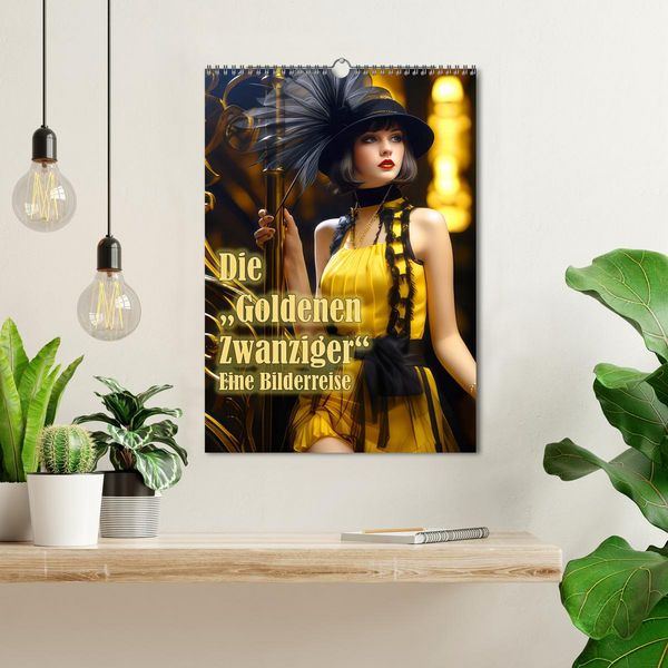 Produktbild: Die Goldenen Zwanziger - Eine Bilderreise (Wandkalender 2026 DIN A3 hoch), CALVENDO Monatskalender