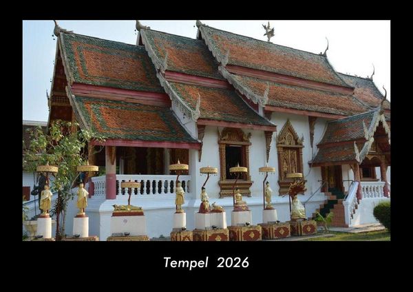 Produktbild: Tempel 2026 Fotokalender DIN A3