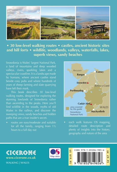 Produktbild: Snowdonia: 30 Low-level and Easy Walks - South