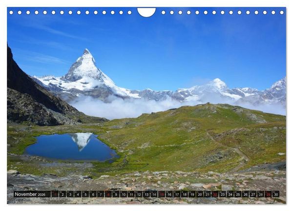 Produktbild: Eindrucksvolle Landschaften (Wandkalender 2026 DIN A4 quer), CALVENDO Monatskalender