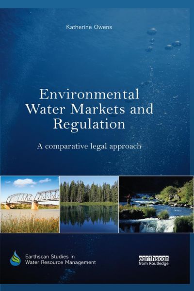 Produktbild: Environmental Water Markets and Regulation