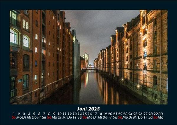 Produktbild: Hamburg 2025 Fotokalender DIN A5