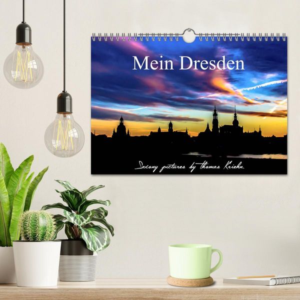 Produktbild: Dresden 2026 - Saxony Pictures by Thomas Kriehn (Wandkalender 2026 DIN A4 quer), CALVENDO Monatskalender