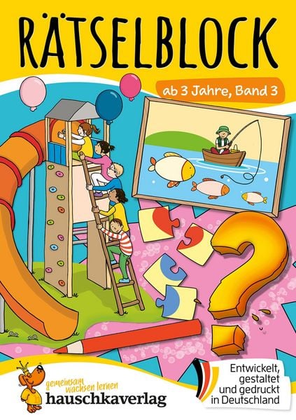 Produktbild: R&auml;tselblock ab 3 Jahre, Band 3