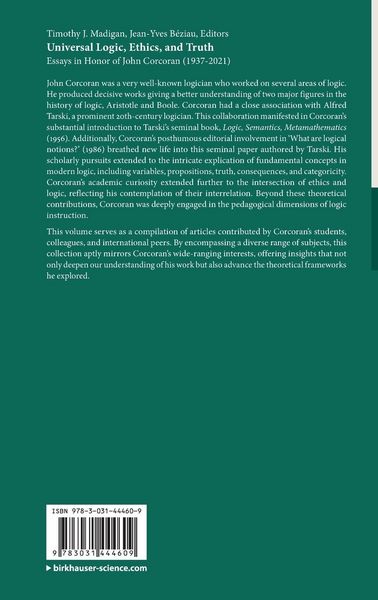 Produktbild: Universal Logic, Ethics, and Truth