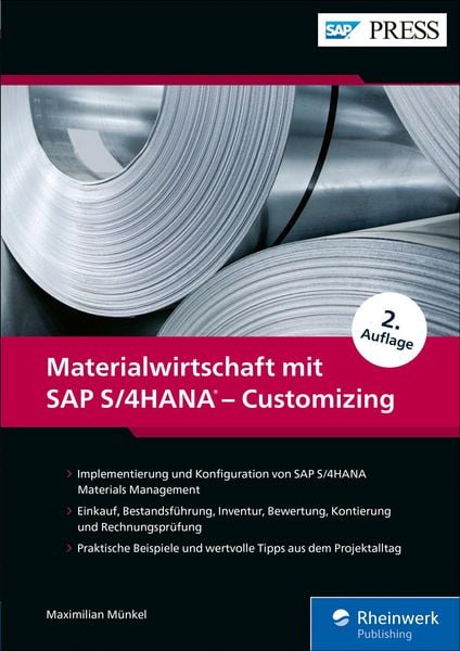 Produktbild: Materialwirtschaft mit SAP S/4HANA - Customizing