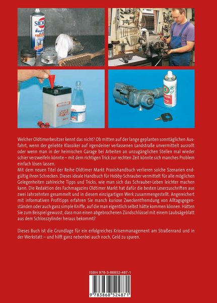 Produktbild: Praxishandbuch Tipps und Tricks f&uuml;r Oldtimer-Fahrer