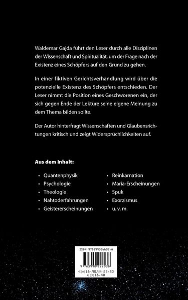Produktbild: Pl&auml;doyer f&uuml;r den Sch&ouml;pfer