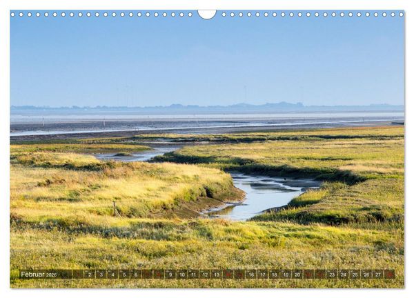 Produktbild: Ostfriesische Inseln - Borkum, Norderney, Juist, Baltrum, Langeoog, Spiekeroog, Wangerooge (Wandkalender 2026 DIN A3 quer), CALVENDO Monatskalender
