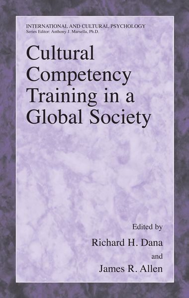 Produktbild: Cultural Competency Training in a Global Society