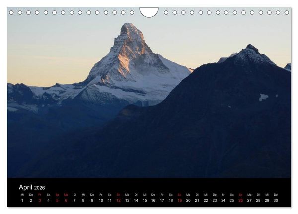 Produktbild: Faszination Matterhorn (Wandkalender 2026 DIN A4 quer), CALVENDO Monatskalender