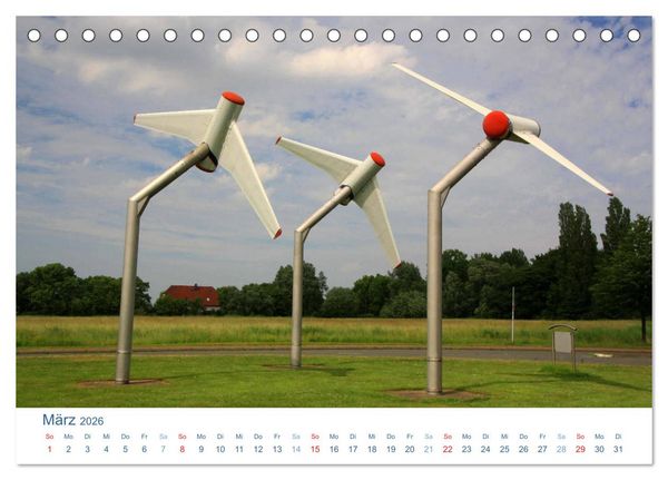 Produktbild: Nordenham und umzu 2026. Impressionen zwischen Weser und Wiesen (Tischkalender 2026 DIN A5 quer), CALVENDO Monatskalender