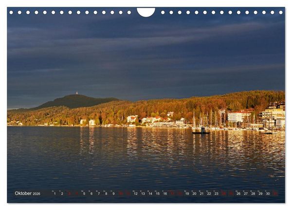 Produktbild: Der W&ouml;rthersee - &Ouml;sterreichs Riviera (Wandkalender 2026 DIN A4 quer), CALVENDO Monatskalender