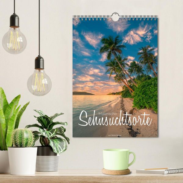 Produktbild: Malerische Sehnsuchtsorte (Wandkalender 2026 DIN A4 hoch), CALVENDO Monatskalender