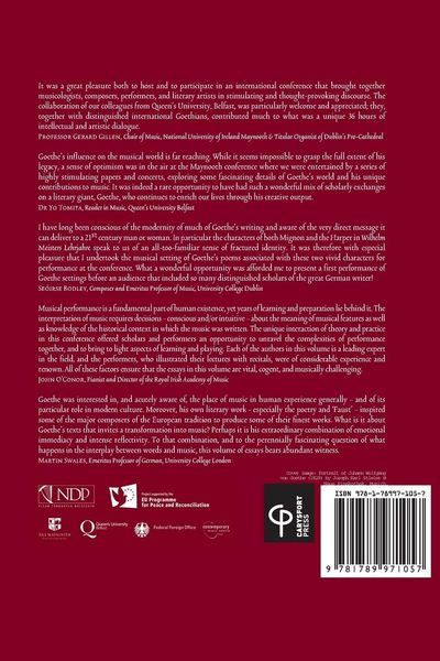 Produktbild: Goethe: Musical Poet, Musical Catalyst