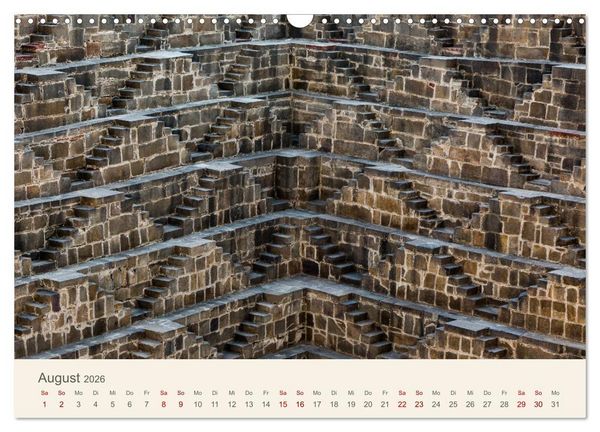 Produktbild: Rajasthan - Architektur im Land der K&ouml;nige (Wandkalender 2026 DIN A3 quer), CALVENDO Monatskalender
