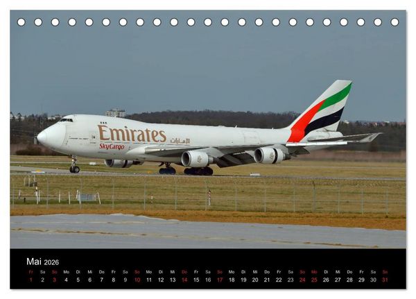Produktbild: Air-Cargo (Tischkalender 2026 DIN A5 quer), CALVENDO Monatskalender