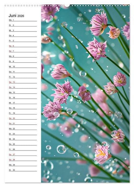 Produktbild: Kr&auml;uterfrische (hochwertiger Premium Wandkalender 2026 DIN A2 hoch), Kunstdruck in Hochglanz