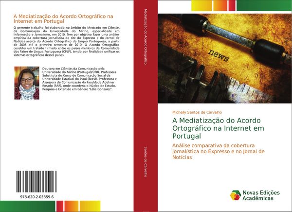 Produktbild: A Mediatiza&ccedil;&atilde;o do Acordo Ortogr&aacute;fico na Internet em Portugal
