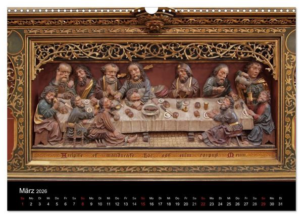 Produktbild: Orte des Glaubens (Wandkalender 2026 DIN A3 quer), CALVENDO Monatskalender