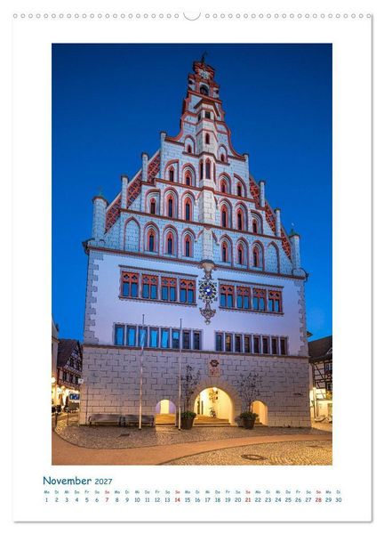 Produktbild: Bad Waldsee (Wandkalender 2027 DIN A2 hoch), CALVENDO Monatskalender