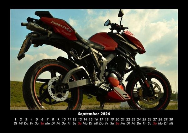 Produktbild: Motorr&auml;der 2026 Fotokalender DIN A3