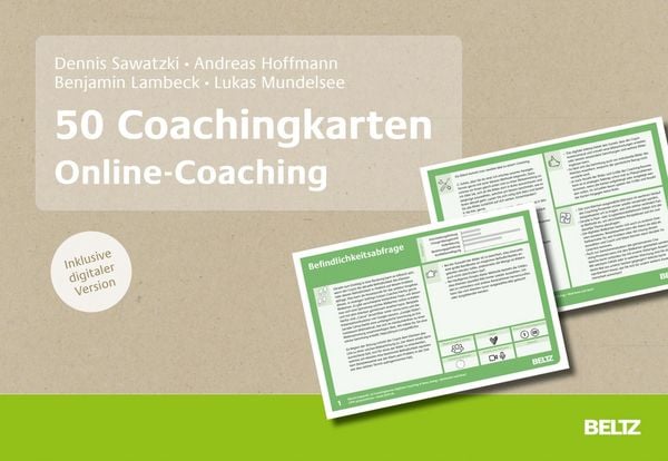 Produktbild: 50 Coachingkarten Online-Coaching