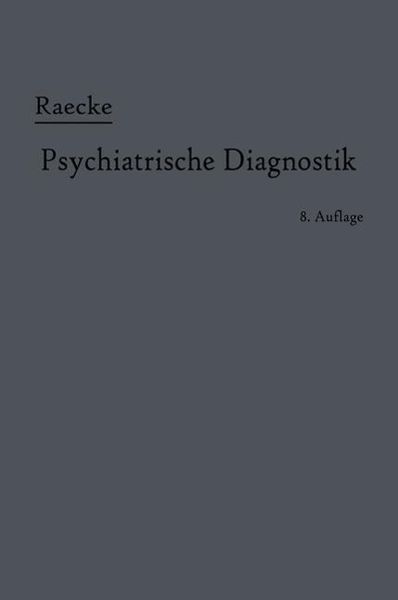 Produktbild: Grundriss der psychiatrischen Diagnostik