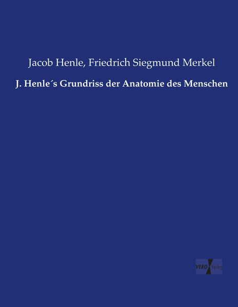 Produktbild: J. Henle&acute;s Grundriss der Anatomie des Menschen