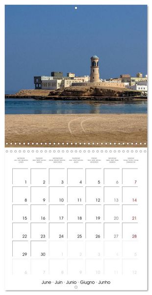 Produktbild: Oman, country of deserts (Wall Calendar 2026 12 &times; 12 Inch) CALVENDO 12 Month Wall Calendar
