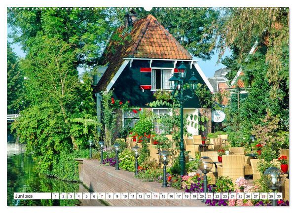 Produktbild: Idylle am Ijsselmeer (Wandkalender 2026 DIN A2 quer), CALVENDO Monatskalender