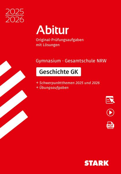 Produktbild: STARK Geschichte GK - Abitur 2025/2026 NRW - Pr&uuml;fungsvorbereitung