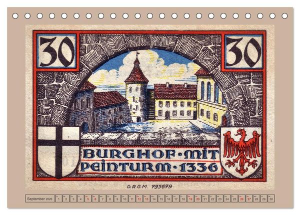 Produktbild: Gruss aus Insterburg - Historische Stadtansichten (Tischkalender 2026 DIN A5 quer), CALVENDO Monatskalender
