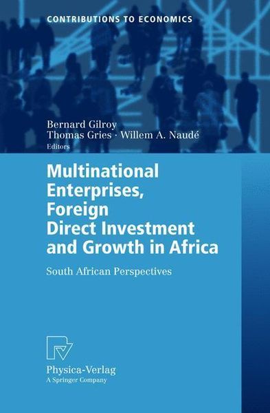 Produktbild: Multinational Enterprises, Foreign Direct Investment and Growth in Africa