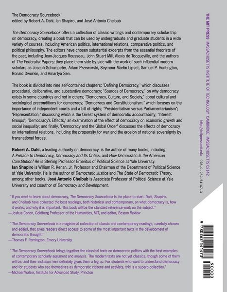 Produktbild: The Democracy Sourcebook