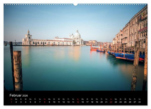 Produktbild: Venedig - Facetten einer Lagunenstadt (Wandkalender 2026 DIN A2 quer), CALVENDO Monatskalender