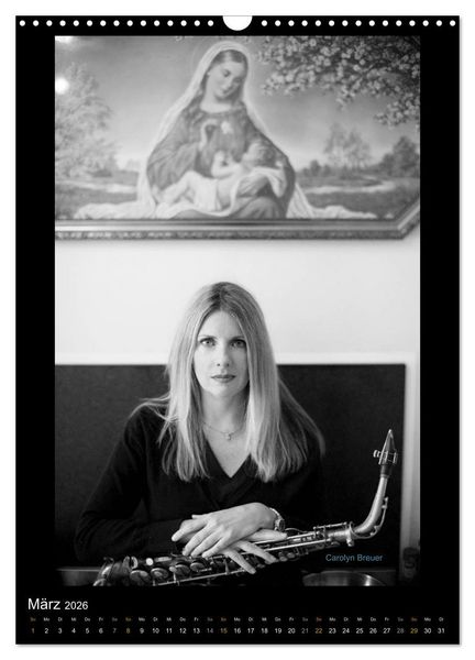 Produktbild: Jazz it! (Wandkalender 2026 DIN A3 hoch), CALVENDO Monatskalender