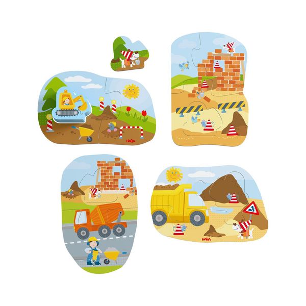Produktbild: 4 erste Puzzles - Baustelle