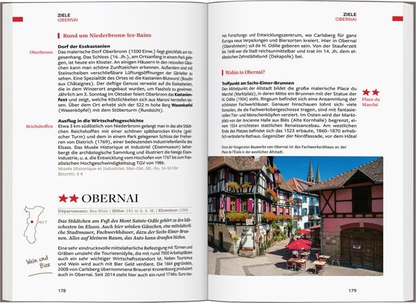 Produktbild: Baedeker Reiseführer Elsass, Vogesen
