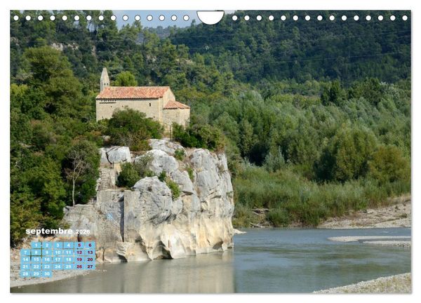 Produktbild: Chapelles historiques de Provence (Calendrier mural 2026 DIN A4 vertical), CALVENDO calendrier mensuel