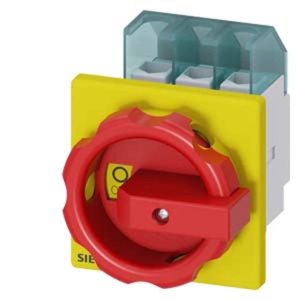 Produktbild: Siemens Lasttrennschalter Rot, Gelb 3polig 16mm&sup2; 32A 690 V/AC 3LD22030TK53