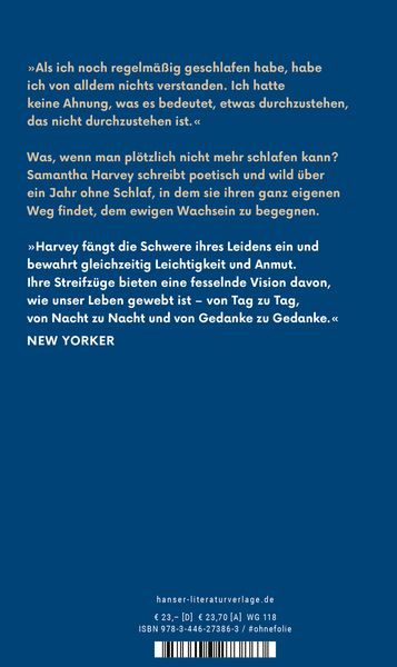 Produktbild: Das Jahr ohne Schlaf