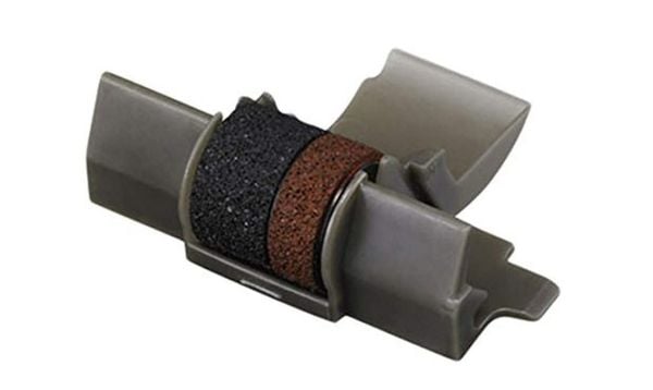 Produktbild: Farbrolle IR-40 T schwarz/rot f&uuml;r CASIO Tischrechner: HR-150xxx, FR-620TER, FR-2650A, FR-2650T